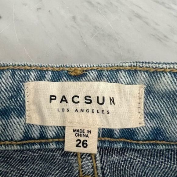 PacSun button up denim skirt 26​ - Picture 7 of 7